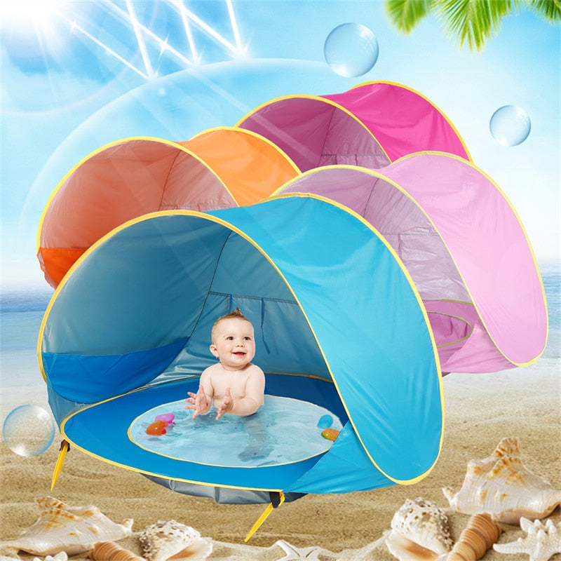 Tenda de Praia Bebê UV Protection